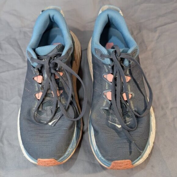 Hoka Gaviota 3 Sneakers Blue Running Shoes Athletic Shoes Women Size 8 - Picture 1 of 6
